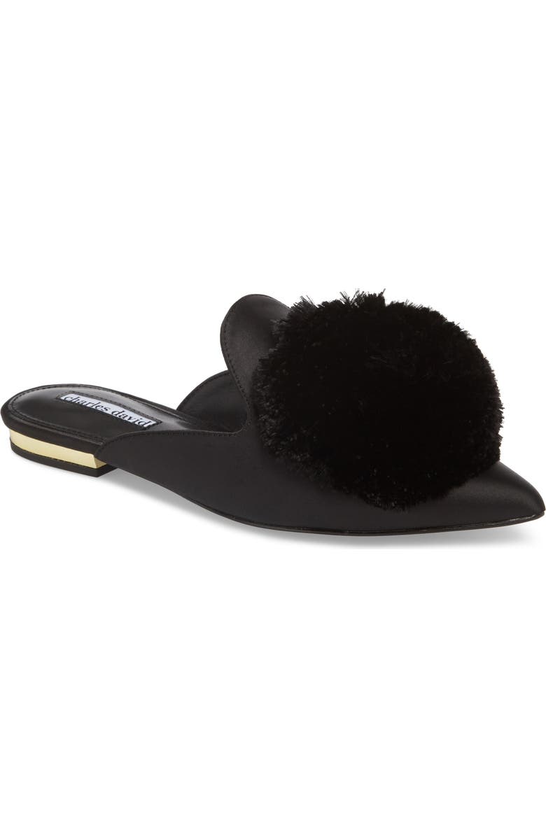 Charles David Wella Pompom Loafer Mule, Main, color,