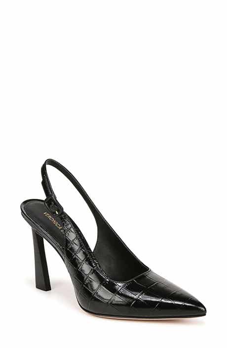 Veronica Beard Callie Pointed Toe Slingback Pump
