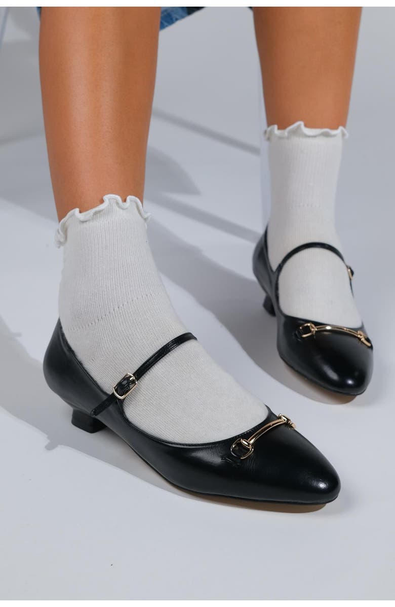 Prologue Shoes Ojen Low Heel Shoe, Alternate, color, Black