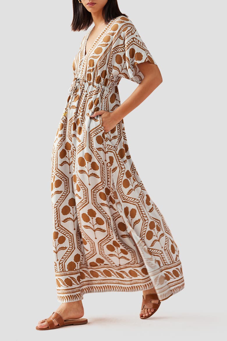 Pia Caftan, Alternate, color, Barca Gulf