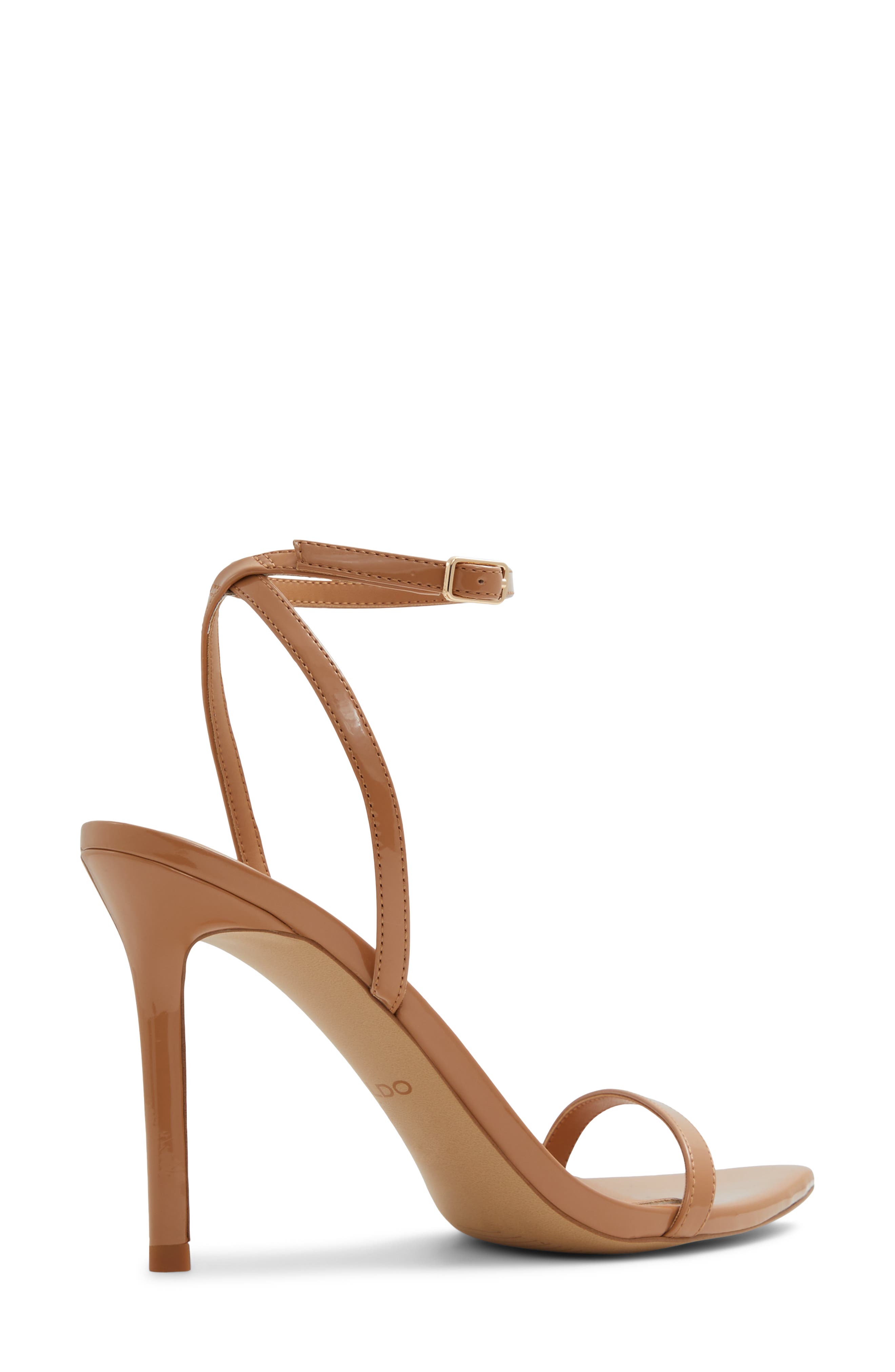 ALDO Tulipa Ankle Strap Pointed Toe Sandal, Alternate, color, Other Dark Beige