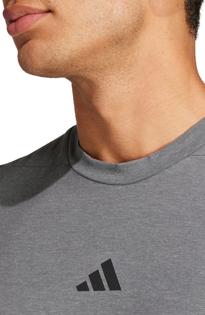 adidas AEROREADY Performance T-Shirt, Alternate, color, Solid Grey