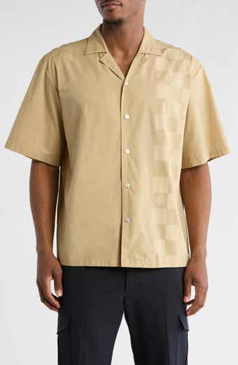 BOSS Eligino Cotton Camp Shirt