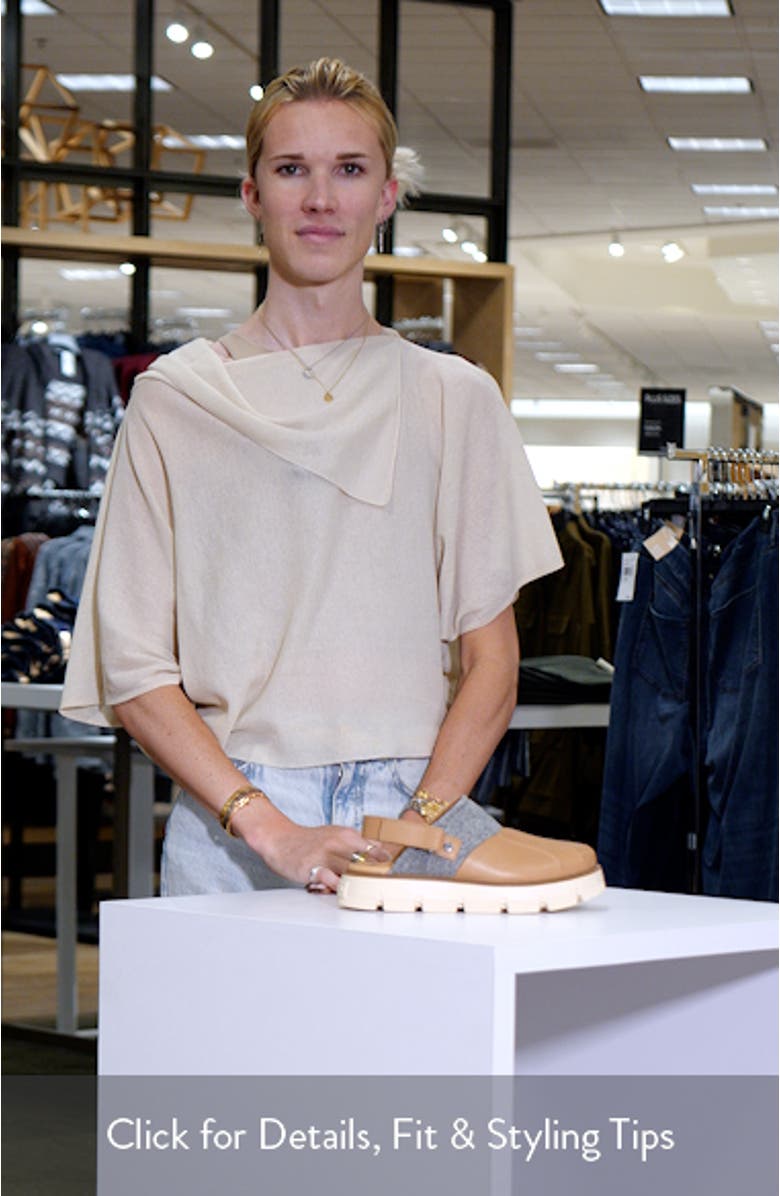 Rein CB Slingback Clog, sales video thumbnail