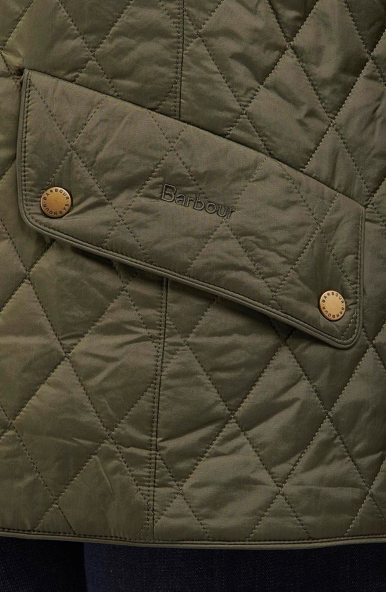 Barbour Flyweight Cavalry Quilted Jacket, Alternate, color,