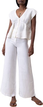 Reistor Deep V-neck Short Top