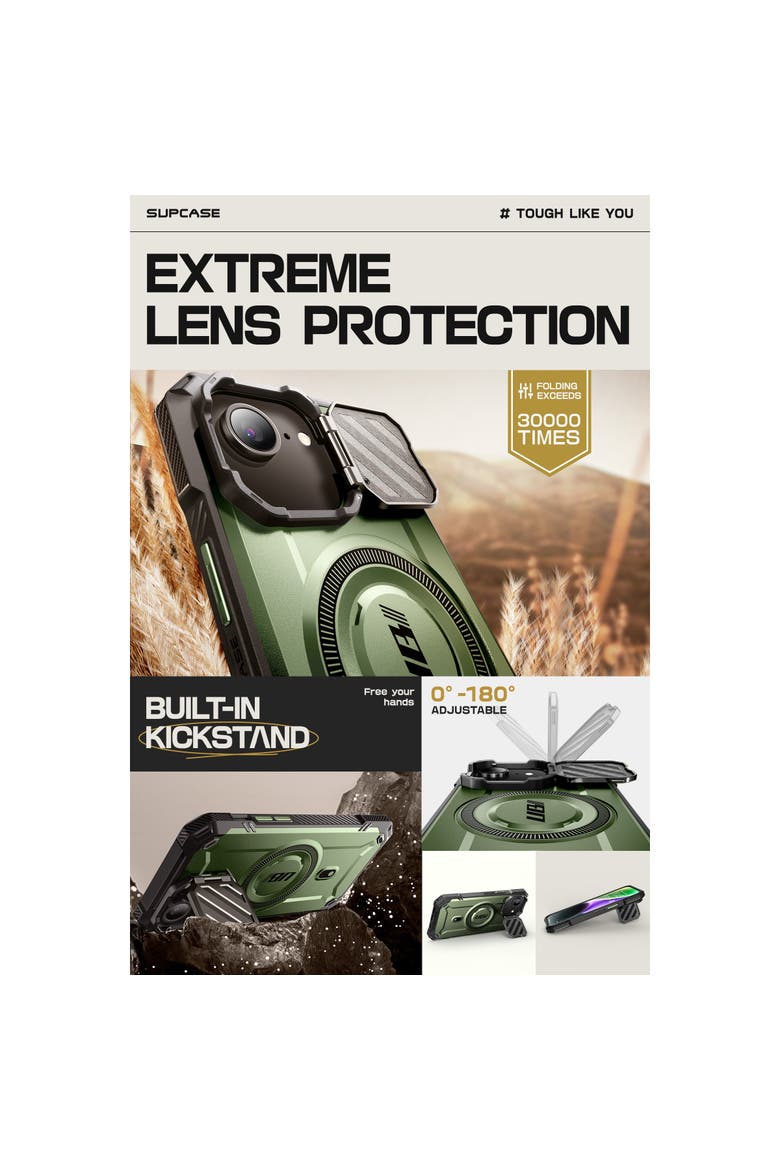 iPhone 16e Unicorn Beetle MAG XT MagSafe Case, Alternate, color, Guldan - iPhone 16e