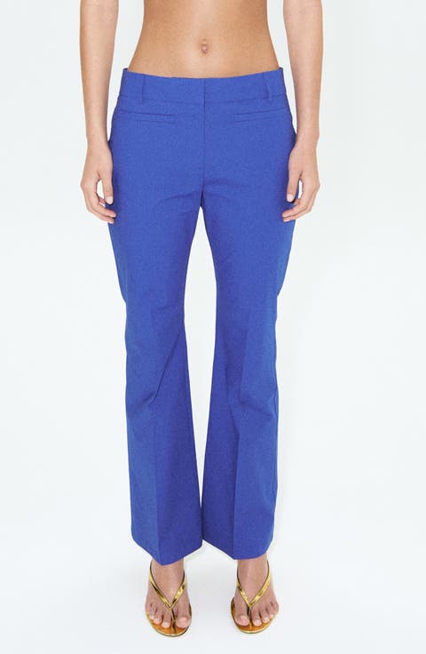 Featuring Hailey Bieber Serin Stretch Cotton Pants