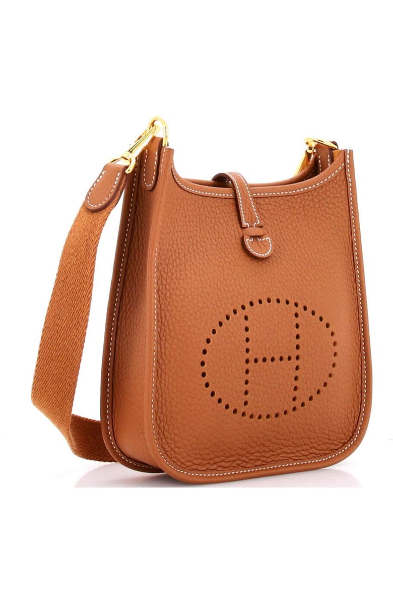 Pre-Owned Hermes Evelyne Bag Gen III Clemence TPM, Alternate, color, Gold
