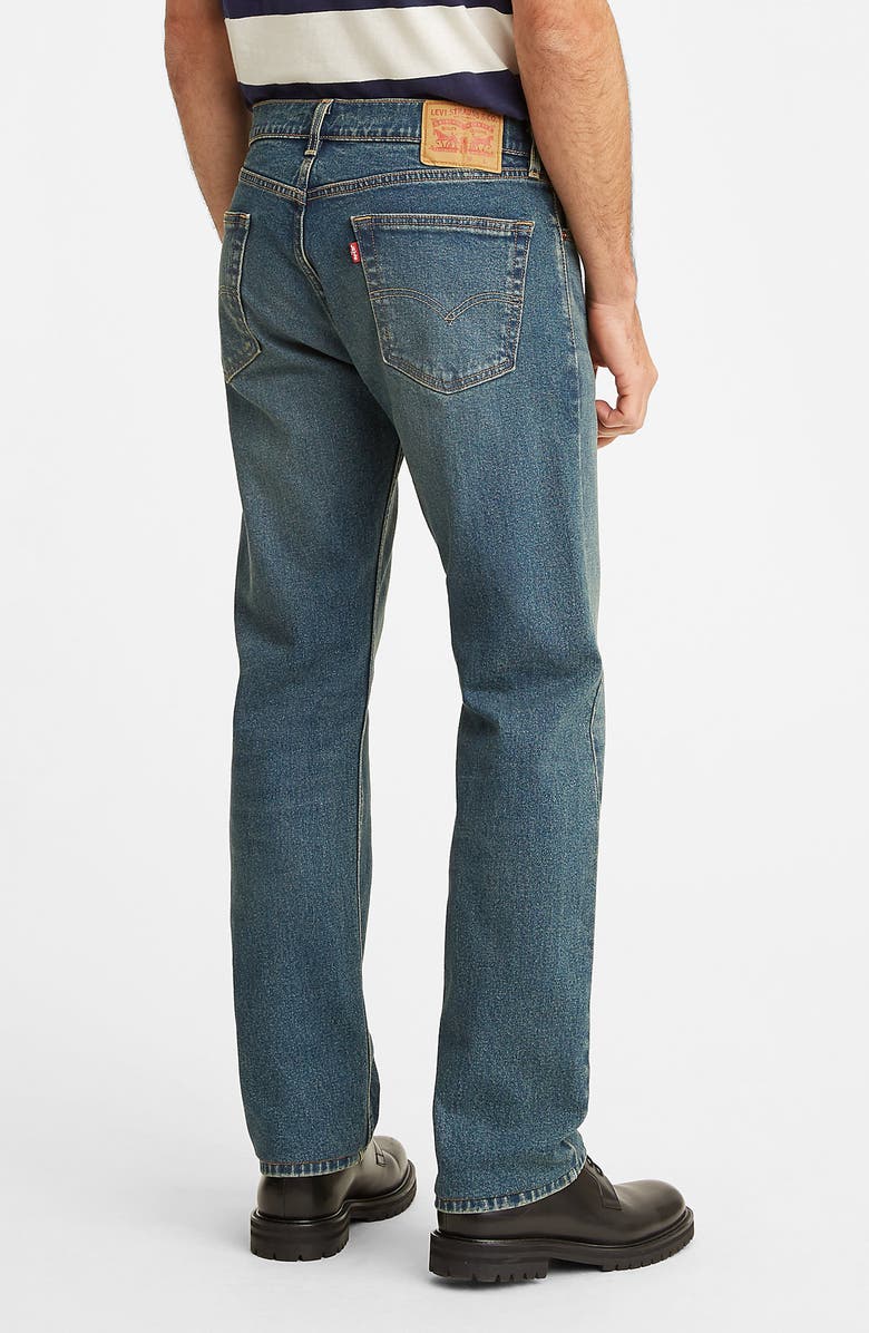Levi's<sup>®</sup> 505 Regular Fit Straight Leg Jeans, Alternate, color,