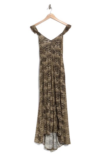 Maaji Annie Cover-up Midi Dress In Multicolor Brown