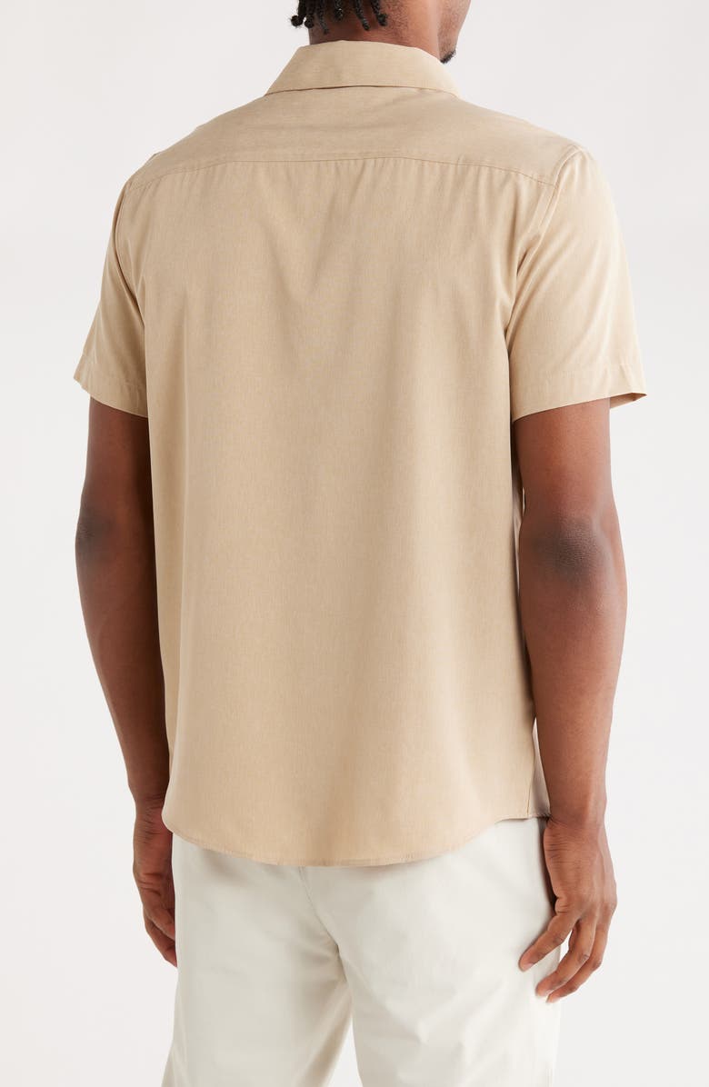 Hurley Tech Chambray Woven Shirt, Alternate, color, Hazelnut