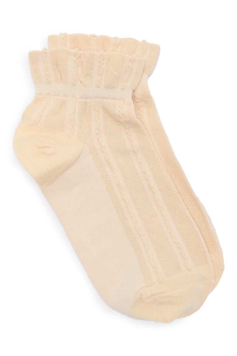 Dylan Crew Socks, Alternate, color, IVORY