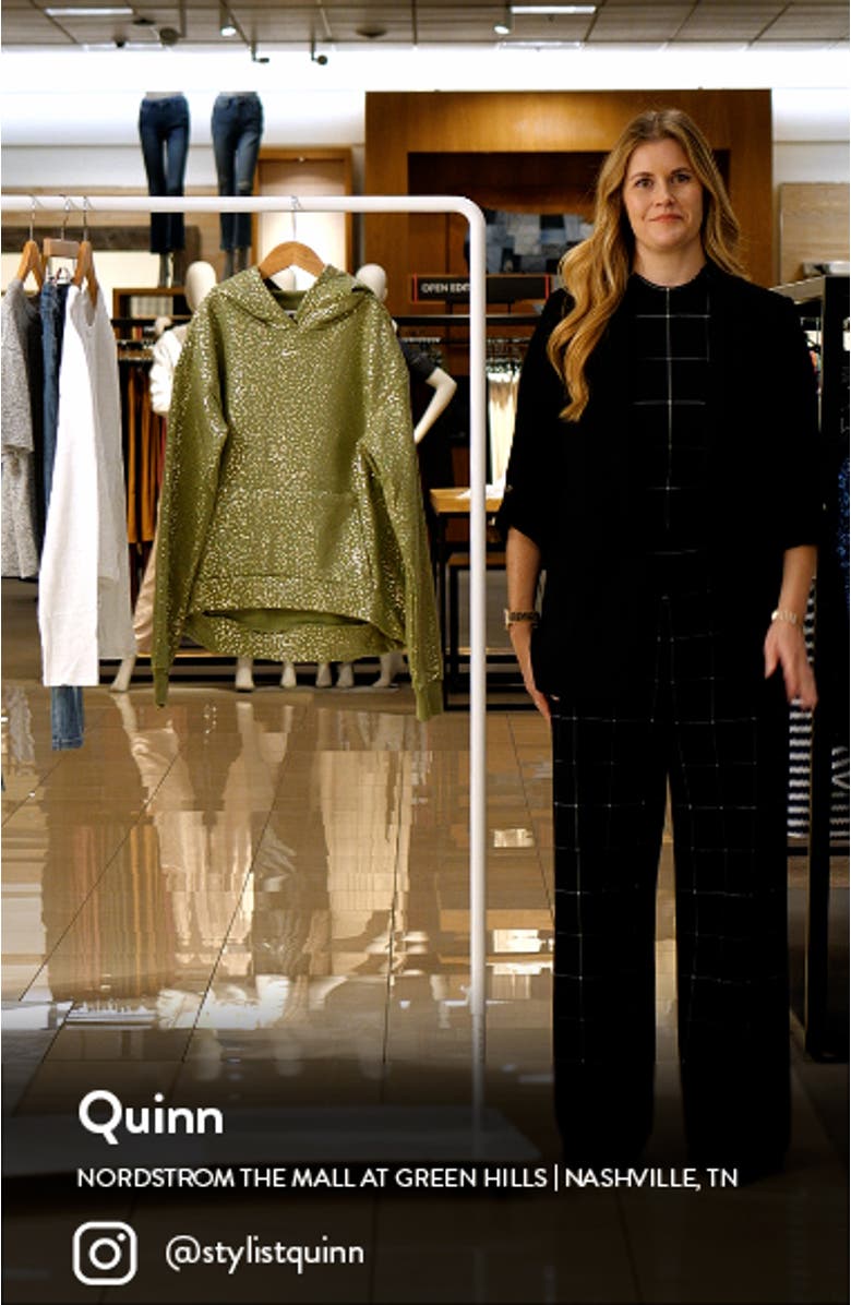 Kids' Foil Confetti Hoodie, sales video thumbnail