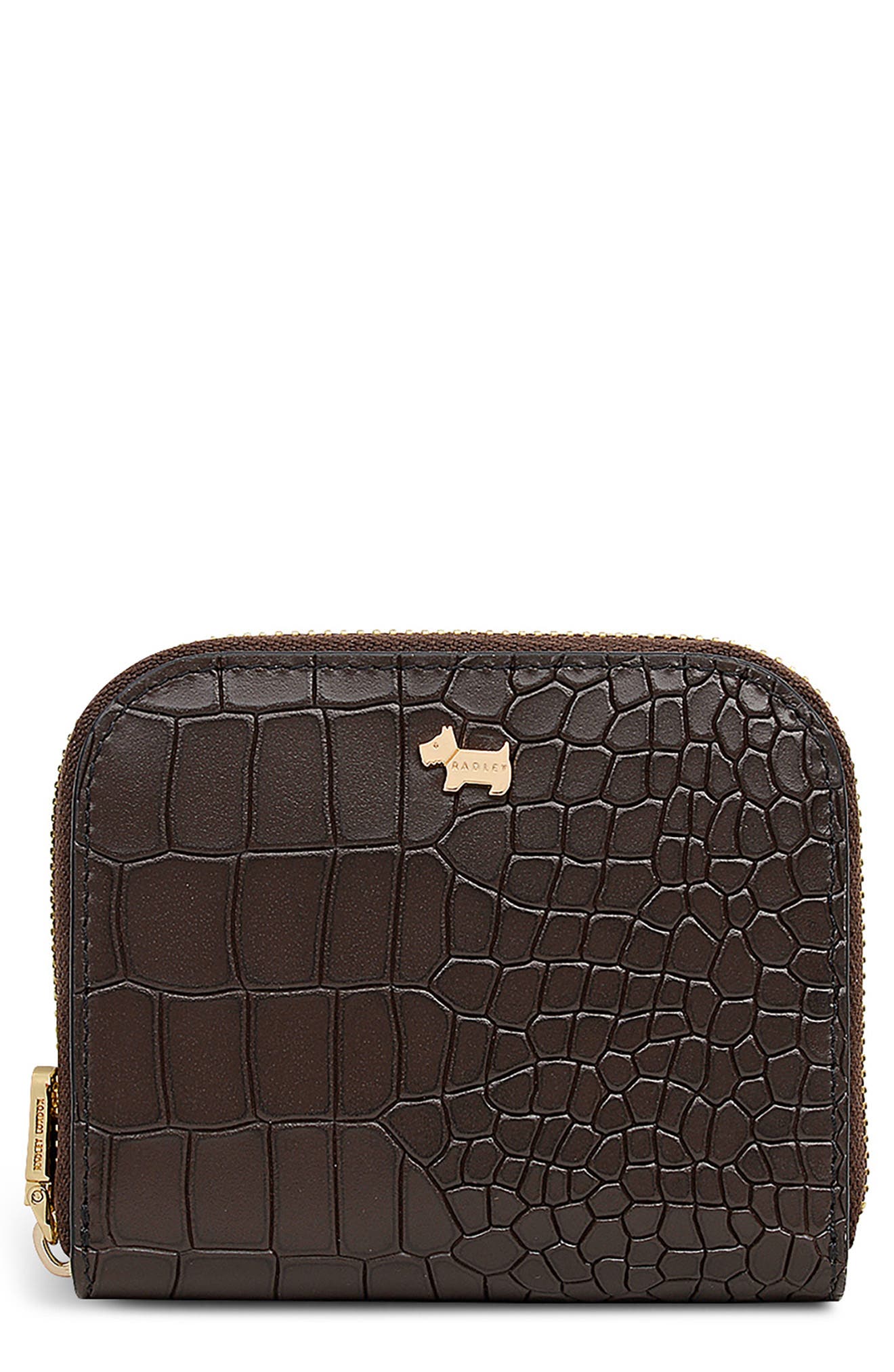 Radley Percy Grove Croc Embossed Leather Wallet