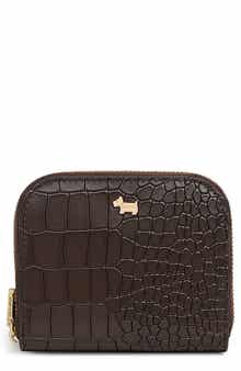 Radley Percy Grove Croc Embossed Leather Wallet