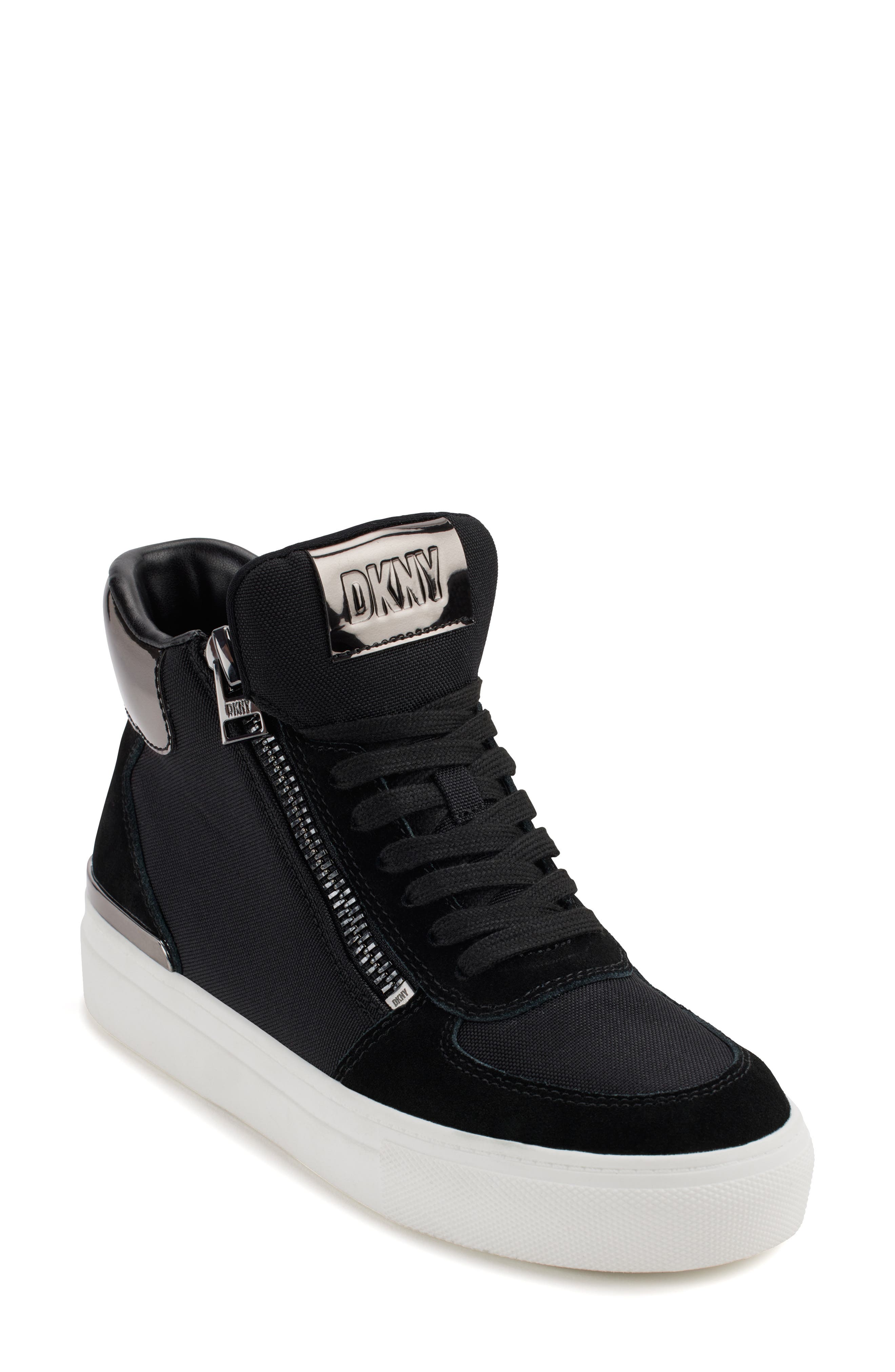 DKNY Cindell High Top Sneaker, Main, color, 