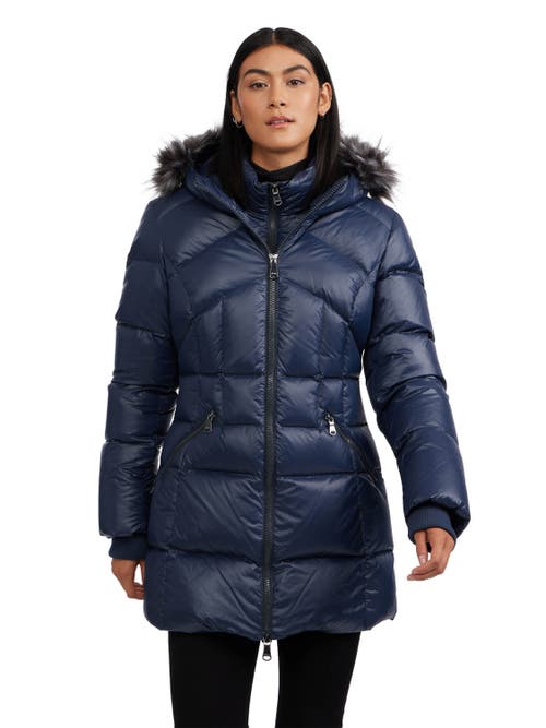 PAJAR ARES FIXED HOOD PUFFER WITH FIXED BIB