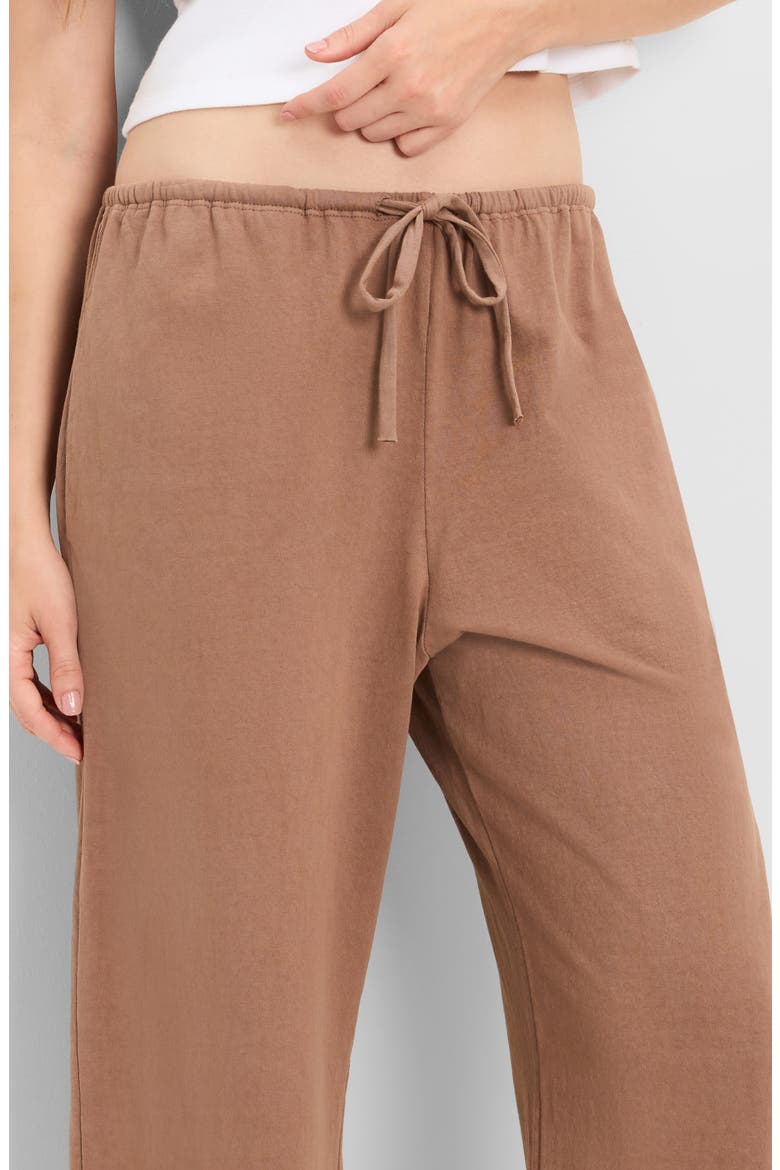 Liana Tie Waist Barrel Leg Pants, Alternate, color, QUICKSAND