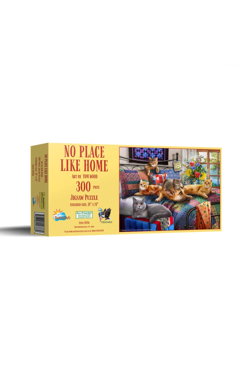 Sunsout No Place Like Home 300 piece Jigsaw Puzzle for Adults, Main, color, Multicolor