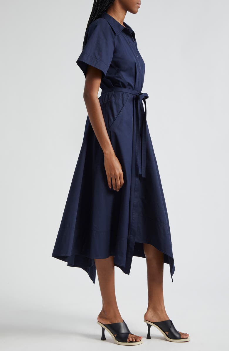 A.L.C. Julianna Cotton Shirtdress, Alternate, color, Maritime Navy
