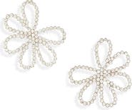 Tasha Crystal Flower Stud Earrings