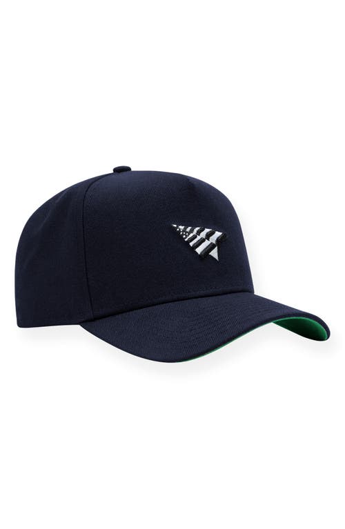 Paper Planes Logo 9forty A-frame Snapback Cap In Blue