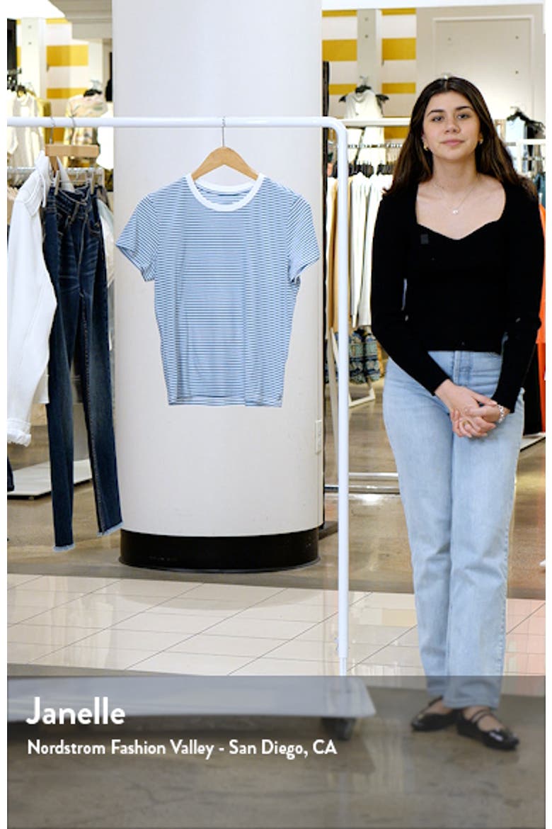 Stripe Fitted T-Shirt video