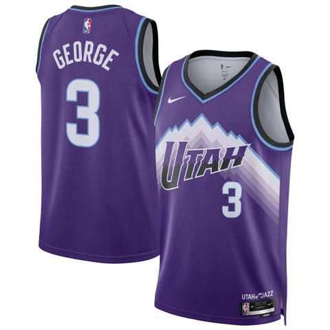 Unisex Nike Keyonte George Purple Utah Jazz Swingman Jersey - Icon Edition