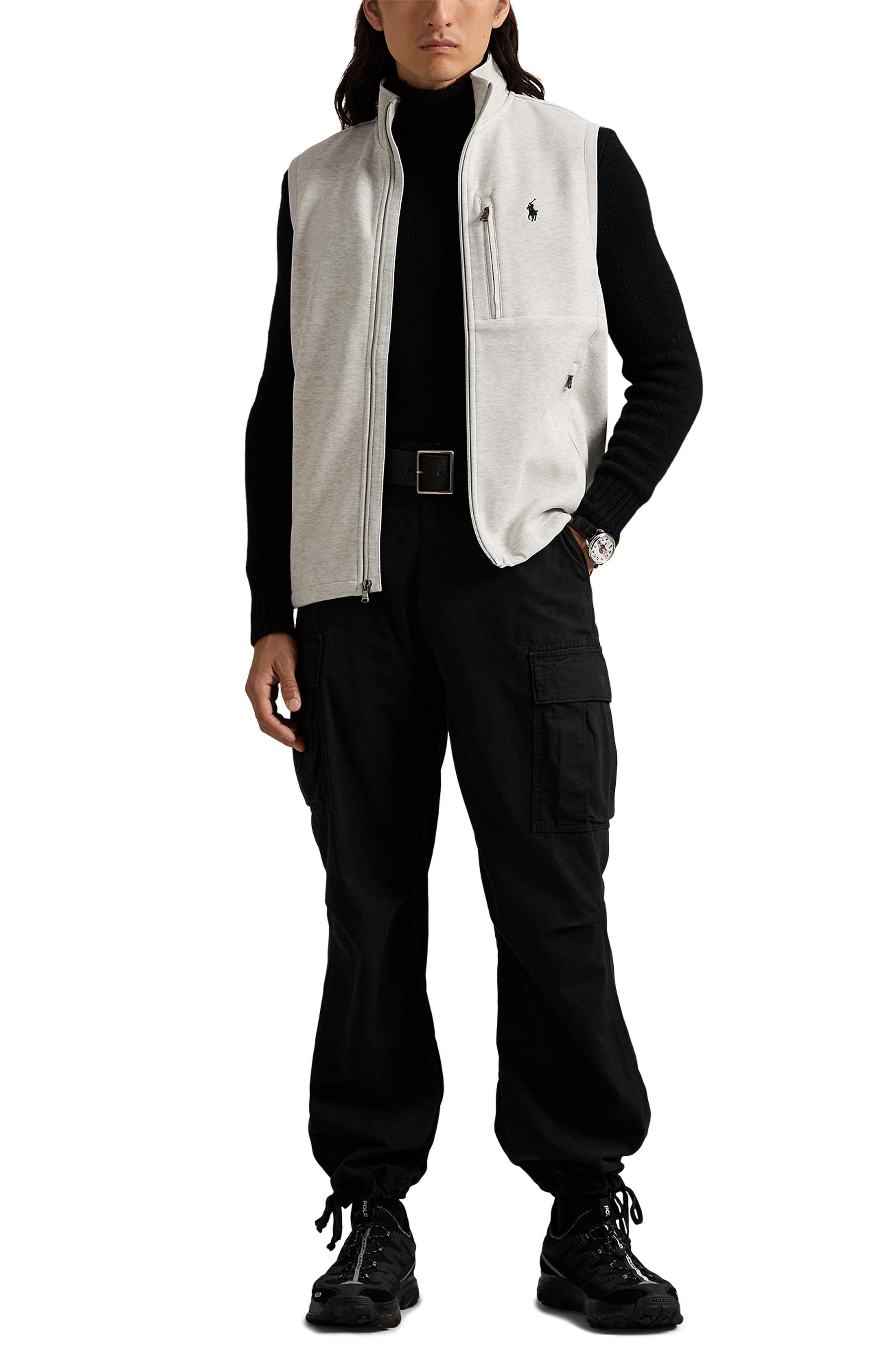 Double Knit Zippered Vest (Men) | Nordstrom