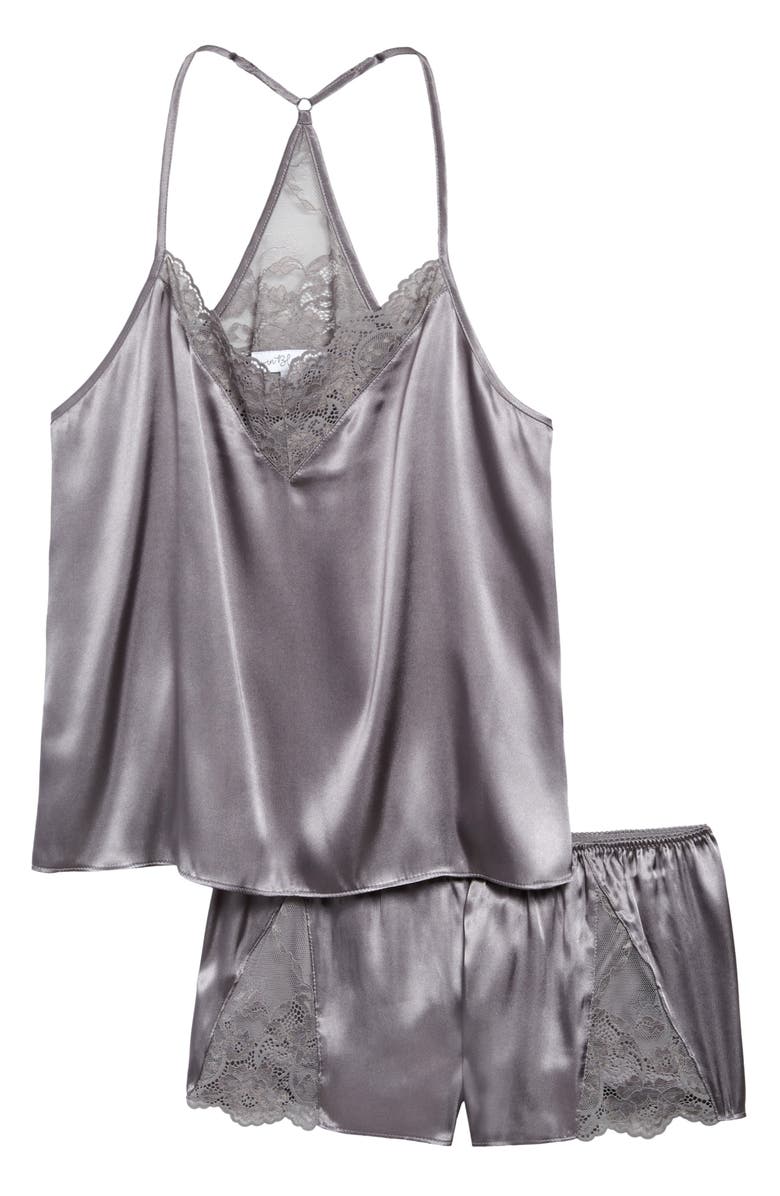 In Bloom by Jonquil Grace Short Satin Pajamas, Alternate, color,