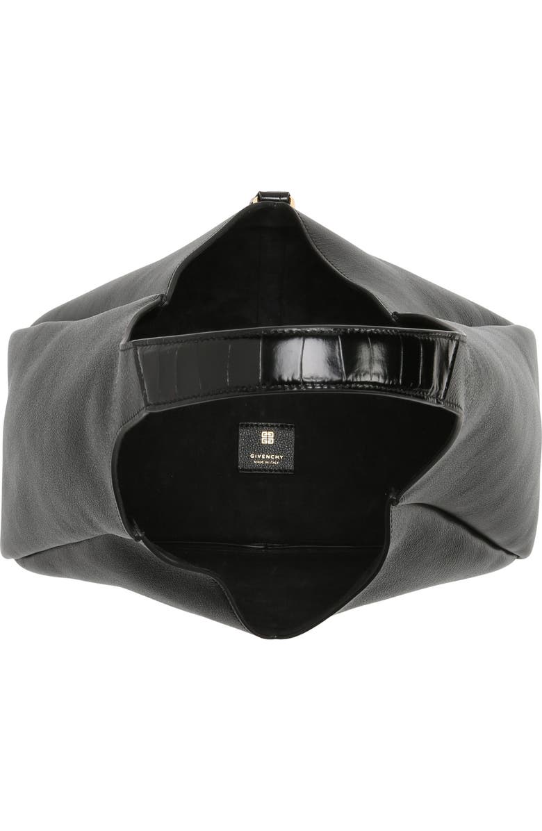 Givenchy Medium G-Lock Leather Hobo Bag, Alternate, color,