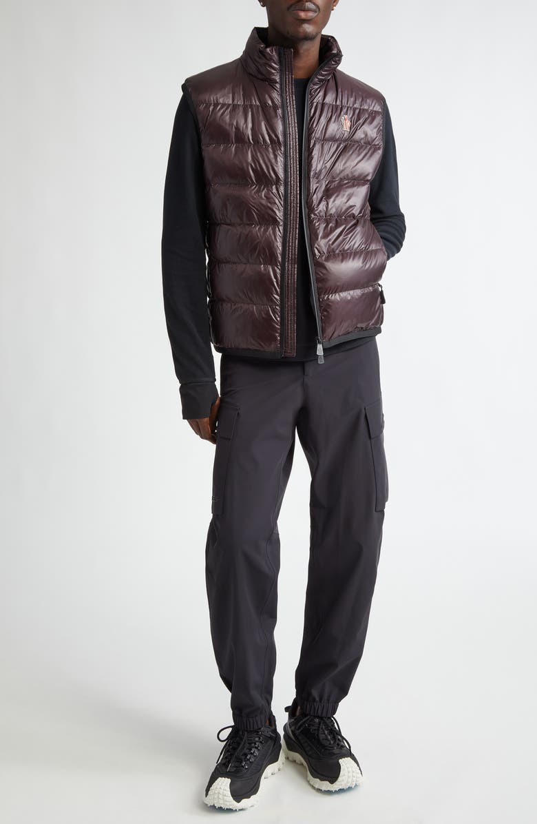 Moncler Day-Namic Quilted Down & Knit Vest, Alternate, color, 