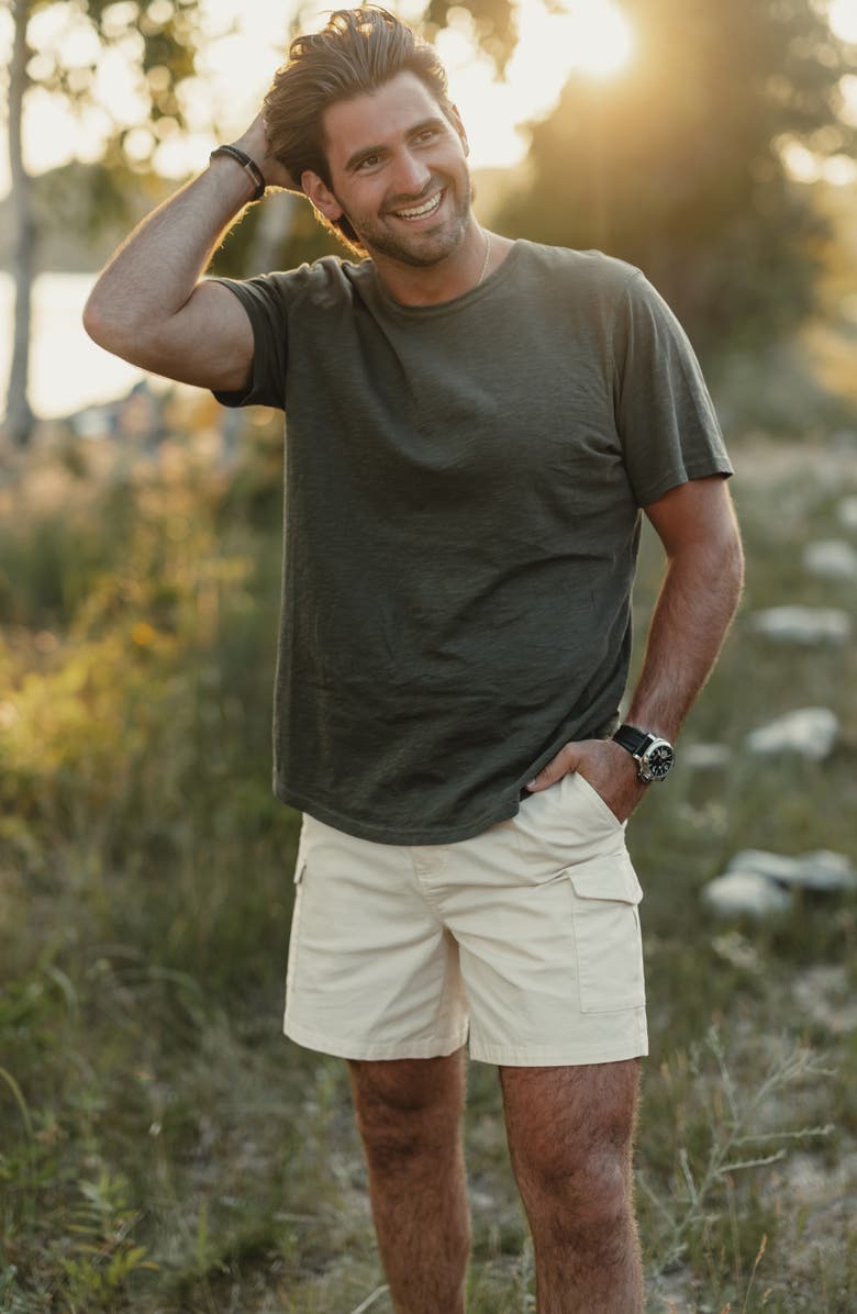 The Normal Brand James Canvas Cargo Shorts, Alternate, color,