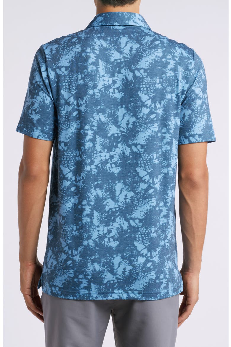 Featherweight Please Tropical Polo, Alternate, color, DARK TEAL