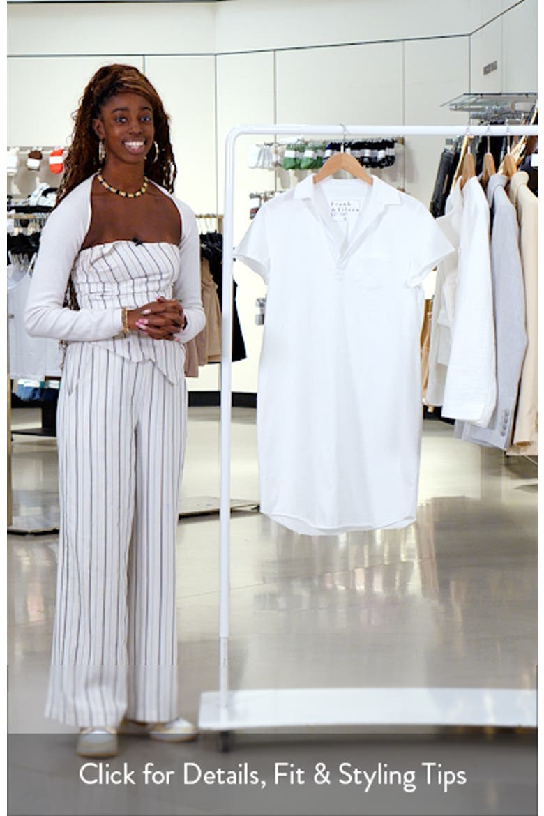 Short Sleeve Polo Dress video