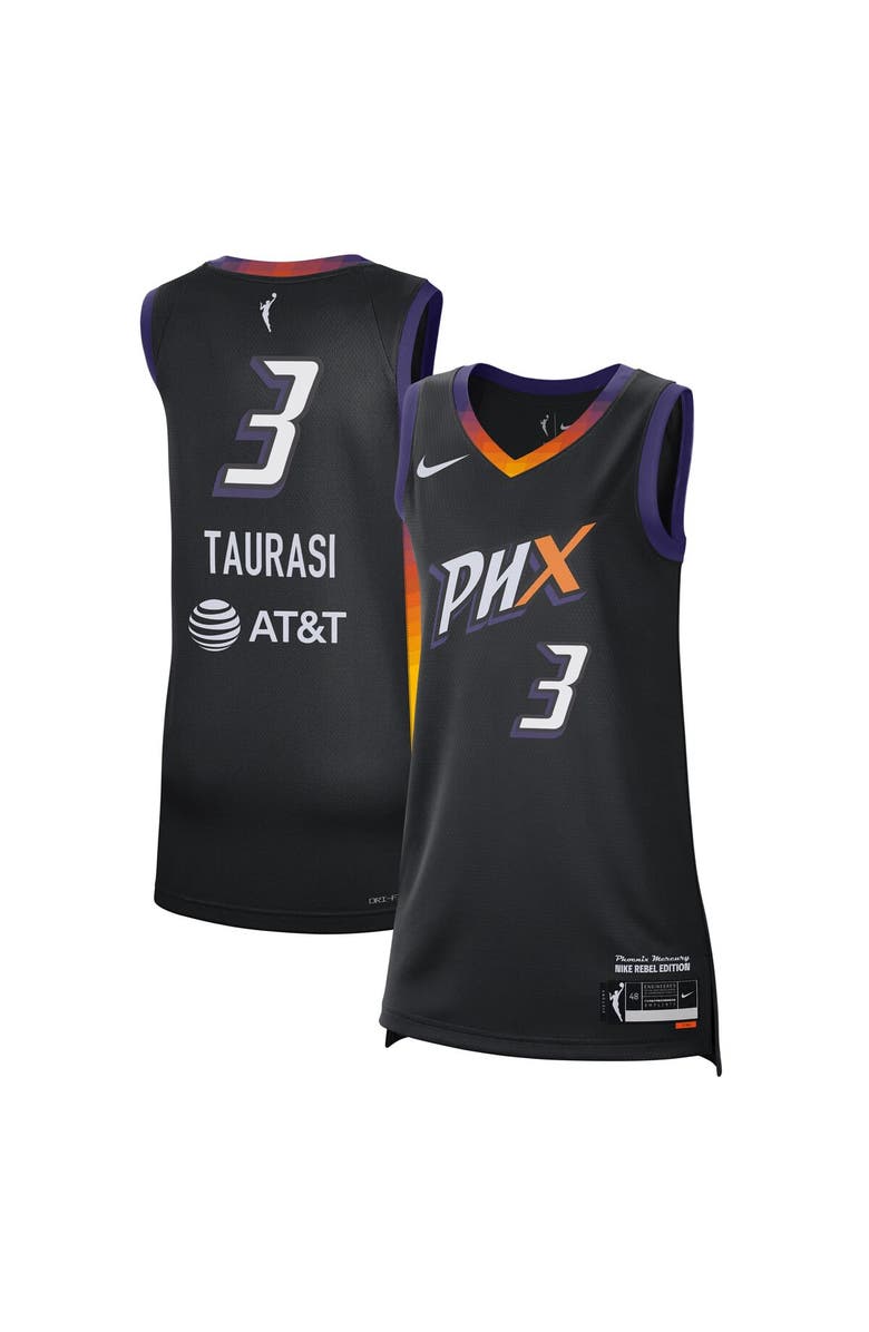 Nike Unisex Nike Diana Taurasi Black Phoenix Mercury 2024 Rebel Edition Player Jersey, Main, color, 