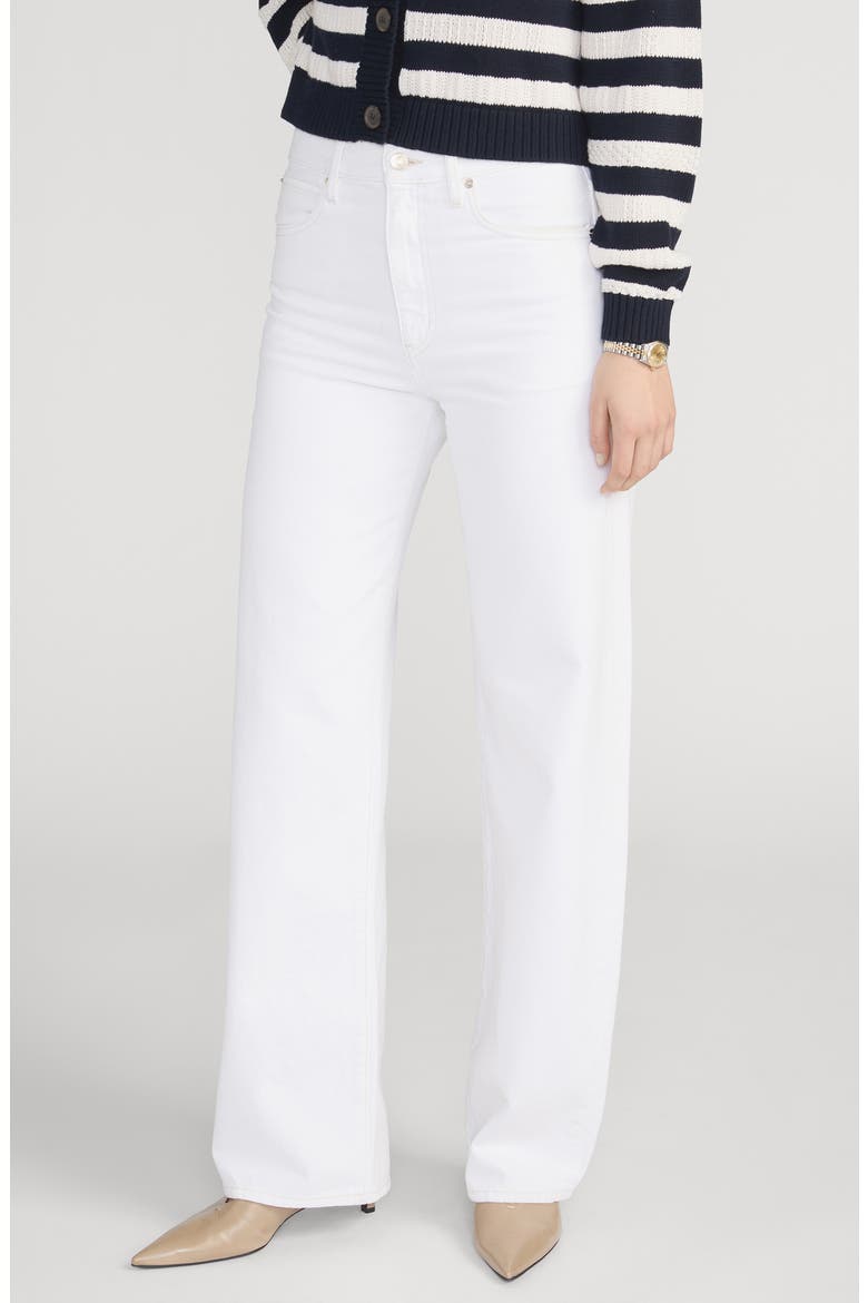 The Bow Straight Leg Jeans, Alternate, color, AU NATURAL CLEAN