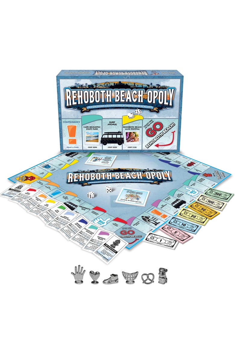 Rehoboth Opoly Board Game, Alternate, color, Multicolored