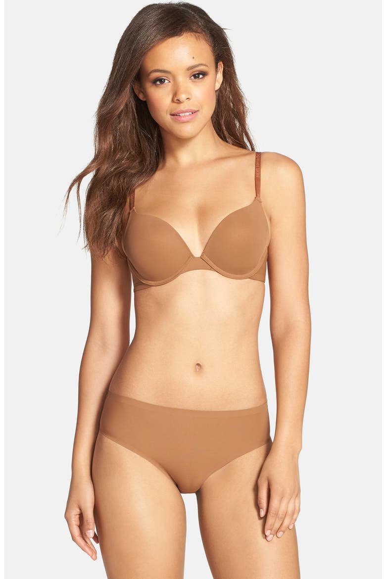 'The Brief' Mid Rise Briefs, Alternate, color, CINNAMON