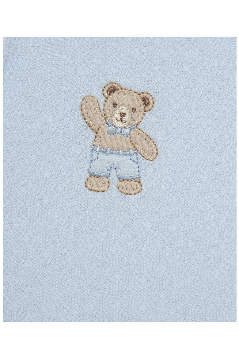 Dashing Organic Cotton Overall Set, Alternate, color, BLUE