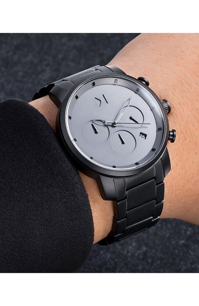 MVMT WATCHES Chronograph Bracelet Watch, 40mm, Alternate, color, 