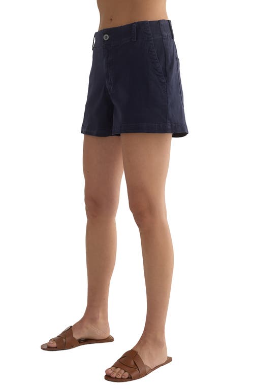 Shop Bella Dahl Elle Playa Shorts In Italian Navy