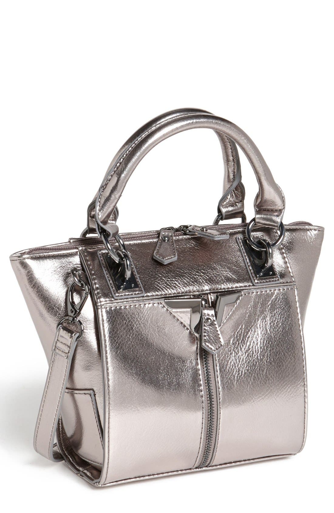 'Alexa - Mini' Crossbody Bag, Main, color, GUNMETAL