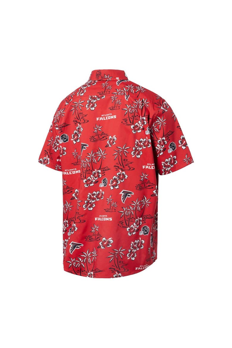 Men's Reyn Spooner Red Atlanta Falcons Kekai Button-Up Shirt, Alternate, color, Red