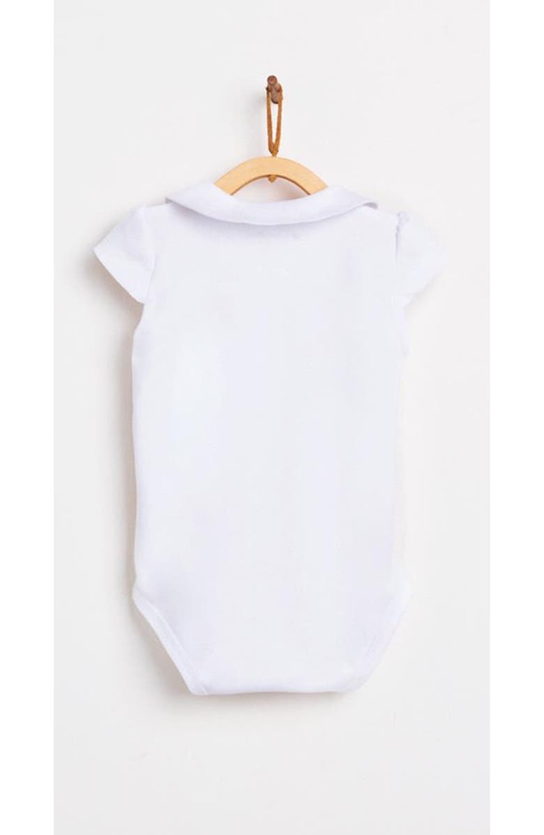 Babycottons Pima Colors Bodysuit for Infant, Alternate, color, White