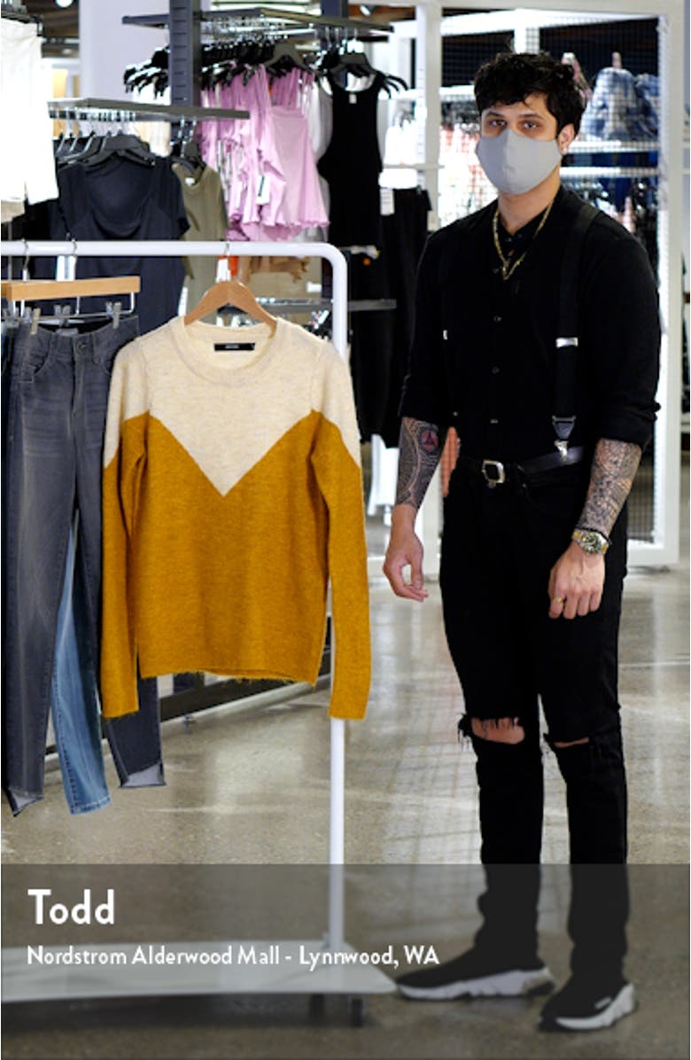 Plaza Colorblock Stripe Sweater, sales video thumbnail