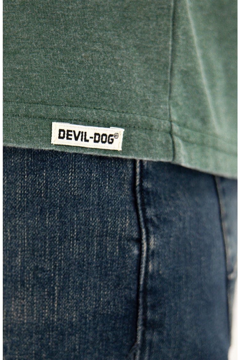 Burnout Henley, Alternate, color, SPRUCE GREEN