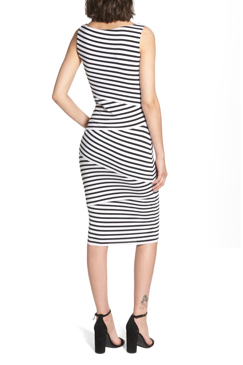 Stripe Column Dress, Alternate, color, STRIPE
