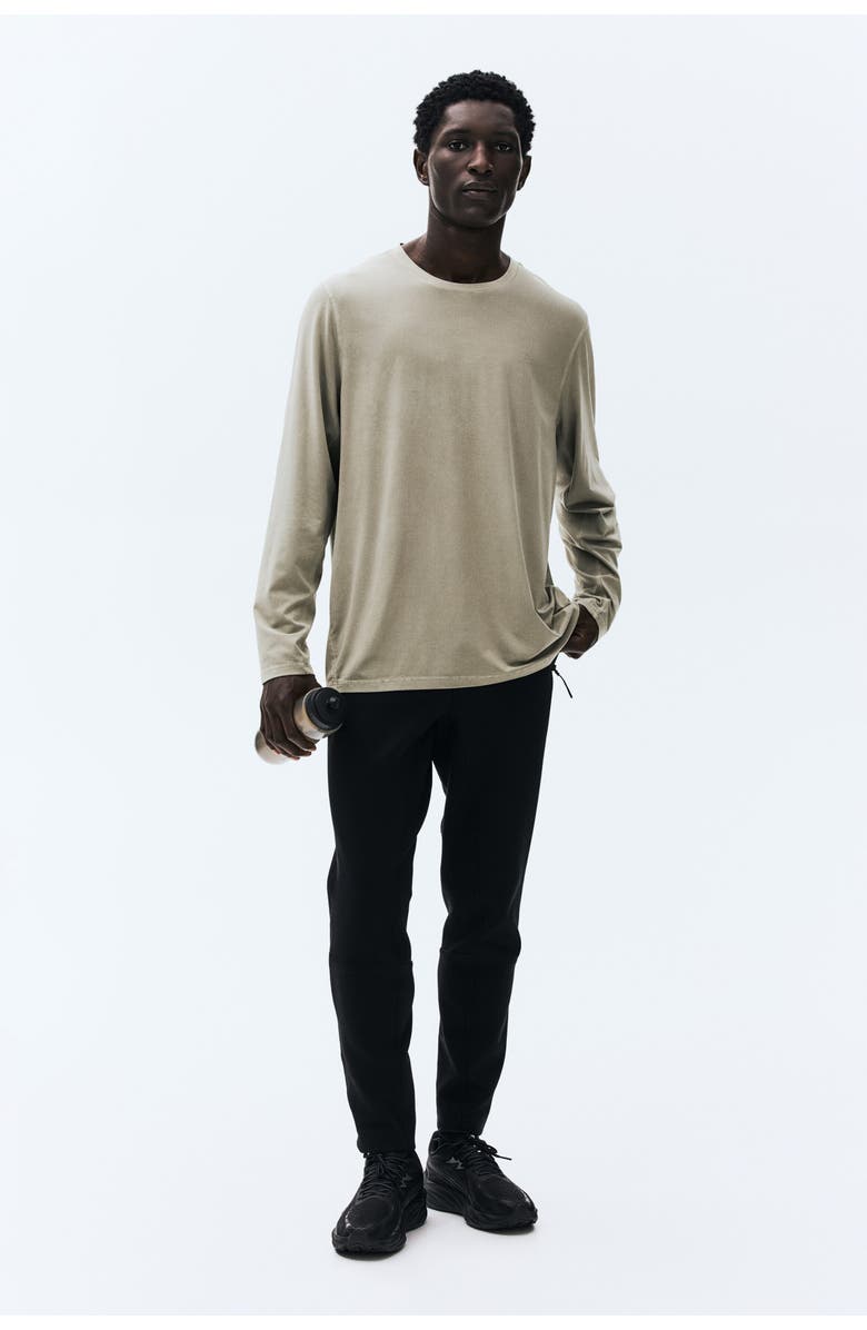 H&M Slim-fit sports joggers with drymove, Alternate, color, 